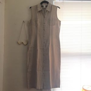 Vintage linen dress!